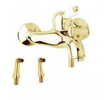 Смеситель на борт ванны с ручным душем CEZARES ELITE-PBVM-03/24-Bi