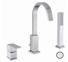 Смеситель на борт ванны на 3 отверстия CEZARES UNIKA-BVD3-BIO