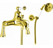 Смеситель на борт ванны с ручным душем CEZARES MARGOT-PBVM-03/24-Bi