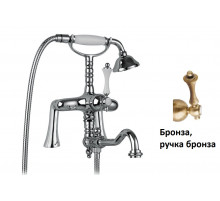 Смеситель с повортным изливом на борт ванны CEZARES MARGOT-PBV2-02-M