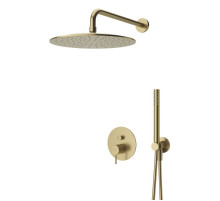 Душевая система CEZARES LEAF-DSIP-30-L-SR оттенок бронза