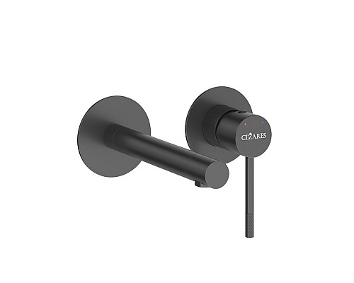 Смеситель для раковины встраиваемый с внутренней частью, без донного клапана CEZARES RELAX-BLI2-2-NOP-W0