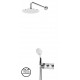 Душевая система с термостатическим смесителем с верхним и ручным душем CEZARES CZR-B-VDIM-T-NOP