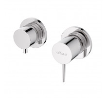 Встраиваемый однорычажный смеситель на 3 выхода с тонкой ручкой CEZARES LEAF-VDIM3-L-01