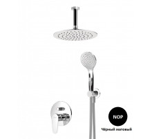 Душевая система с дивиатором для верхнего и ручного душа и потолочный верхний душ CEZARES CZR-B-DSIS-NOP