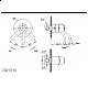 Встраиваемый смеситель для душа CEZARES LIRA-C-DIM-03