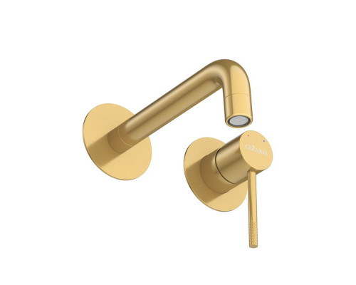 Смеситель для раковины встраиваемый с внутренней частью, без донного клапана CEZARES RELAX-BLI2-1-BORO-W0