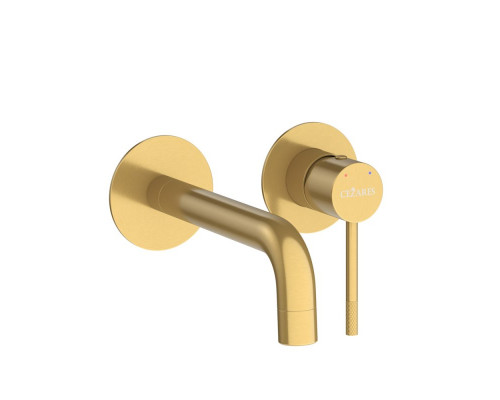 Смеситель для раковины встраиваемый с внутренней частью, без донного клапана CEZARES RELAX-BLI2-1-BORO-W0