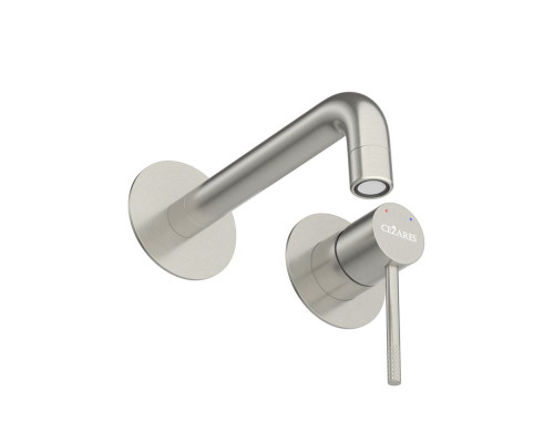 Смеситель для раковины встраиваемый с внутренней частью, без донного клапана CEZARES RELAX-BLI2-1-IN-W0