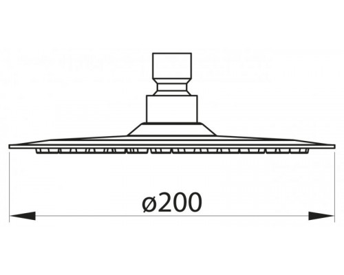 Верхний душ NOVA BB-SLDC1-IN