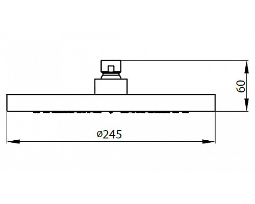 Верхний душ Cezares CZR-C-SP1-01