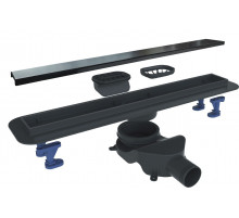 Душевой лоток BELBAGNO LUCE 60 см BB-LD-LUCE-60-NERO черный матовый