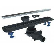 Душевой лоток BELBAGNO LUCE 90 см BB-LD-LUCE-90-CR хром матовый