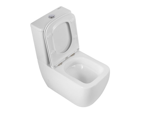 Унитаз-компакт безободковый с сиденьем и смывом TORNADO BelBagno LUCE-TOR BB2197CP-TOR/SC/BB2197T