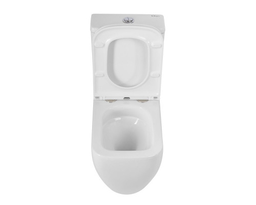 Унитаз-компакт безободковый с сиденьем и смывом TORNADO BelBagno LUCE-TOR BB2197CP-TOR/SC/BB2197T