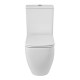 Унитаз-компакт безободковый с сиденьем и смывом TORNADO BelBagno LUCE-TOR BB2197CP-TOR/SC/BB2197T