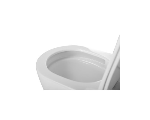 Унитаз-компакт безободковый с сиденьем и смывом TORNADO CEZARES STYLUS-TOR CZR-538-CP-TOR/SC