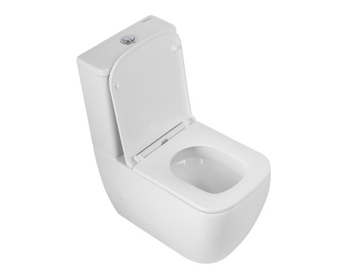 Унитаз-компакт безободковый с сиденьем и смывом TORNADO BelBagno LUCE-TOR BB2197CP-TOR/SC/BB2197T