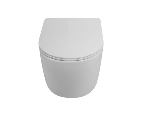 Унитаз подвесной безободковый с вихревым смывом ART&MAX NAPOLI AM100CHRV/SC