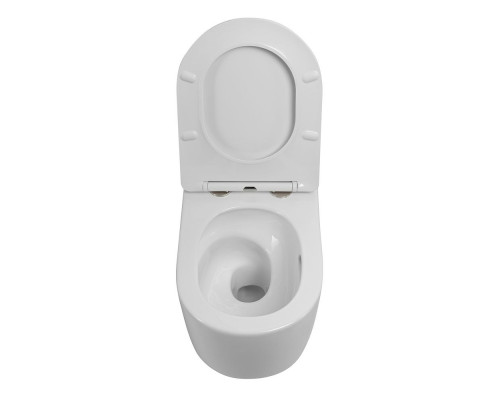 Унитаз подвесной безободковый с вихревым смывом ART&MAX NAPOLI AM100CHRV/SC