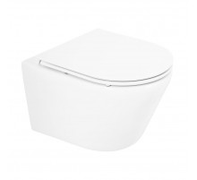 Унитаз подвесной c креплением и сиденьем дюропласт soft close BelBagno TRE BB8001CHR/SC