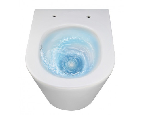 Унитаз подвесной безободковый с вихревым смывом ART&MAX BARI AM822-V/SC