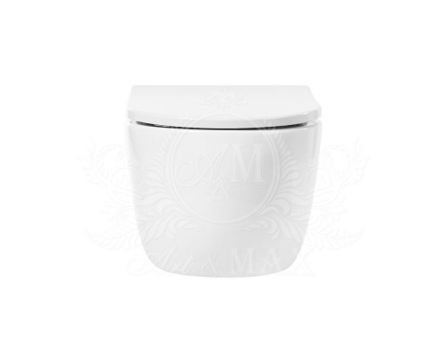 Унитаз подвесной безободковый с сидением ART&MAX BOLOGNA AM211CHR/AM211SC