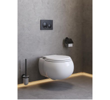 Унитаз подвесной безободковый с сиденьем и смывом TORNADO CEZARES GRANDE CZR-308-TH-TOR/SC