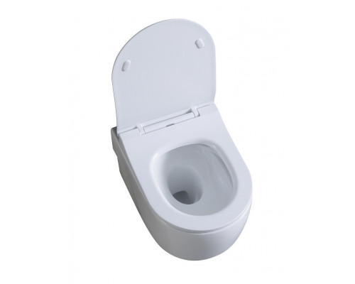 Унитаз подвесной безободковый с вихревым смывом ART&MAX VERONA AM012CHRT/SC