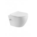 Унитаз подвесной с сиденьем, функцией биде и смесителем BelBagno MARINO BB7026CH-TOR-BS/SC
