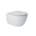 Унитаз подвесной безободковый с вихревым смывом ART&MAX TORINO AM823-V/SC