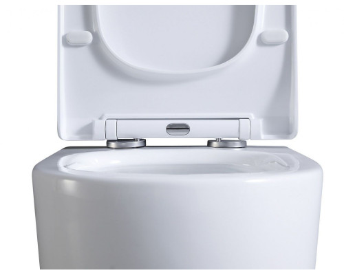 Унитаз подвесной безободковый с вихревым смывом ART&MAX VERONA AM012CHRT/SC