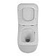 Унитаз подвесной безободковый с сиденьем дюропласт soft close BelBagno LUCE-TOR BB076CH-TOR/SC