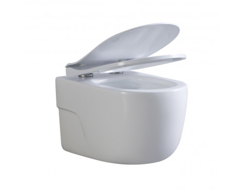 Унитаз подвесной безободковый с вихревым смывом ART&MAX VERONA AM012CHRT/SC