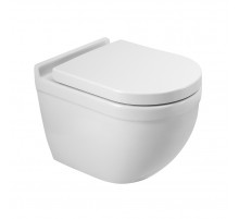 Унитаз подвесной безободковый смыв TORNADO с сиденьем BelBagno SENSO-TOR BB017CH-TOR/BB865SC