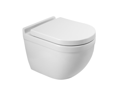 Унитаз подвесной безободковый смыв TORNADO с сиденьем BelBagno SENSO-TOR BB017CH-TOR/BB865SC