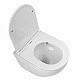 Унитаз подвесной безободковый смыв TORNADO с сиденьем BelBagno SFERA-TOR BB046CH-TOR/BB870SC