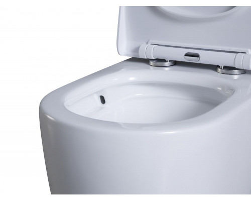 Унитаз подвесной безободковый с вихревым смывом ART&MAX VERONA AM012CHRT/SC