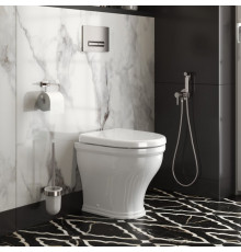 Унитаз приставной безободковый полное примыкание к стене CEZARES GIUBILEO