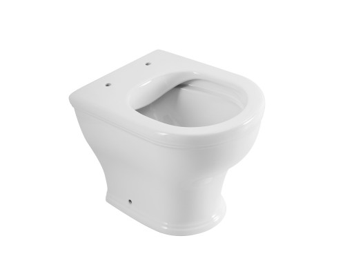 Унитаз приставной безободковый полное примыкание к стене CEZARES GIUBILEO