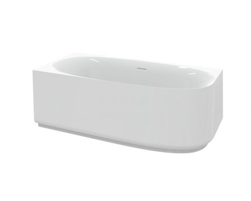 Акриловая ванна угловая левосторонняя 165х80 см. CEZARES CZR-LUX-CORNER-165-80-58-L