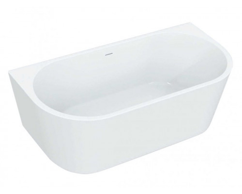 Акриловая ванна пристенная полукруглая BelBagno BB108-170-80