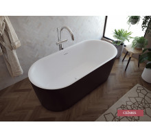 Акриловая ванна CEZARES METAURO-INT-Central-180-80-60-B-W-MATT