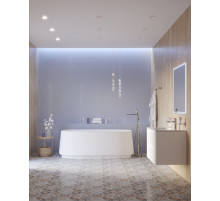 Акриловая ванна 170х82 см матовая, CEZARES CZR-LUX-CENTRAL-170-82-58-MATT