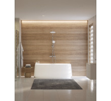 Акриловая ванна пристенная 170х80 см, CEZARES CZR-LUX-WALL-170-80-58