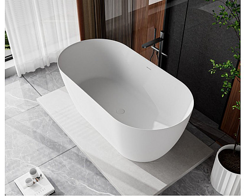 Ванна из искусственного камня Solid Surface 1500х750х570 CEZARES CZR-RELAX-150-75-57-SSB Ванна из искусственного камня Solid Surface 1500х750х570 CEZARES CZR-RELAX-150-75-57-SSB