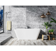 Ванна из искусственного камня Solid Surface 1700x800x600 CEZARES CZR-LINER-170-80-60-SSB