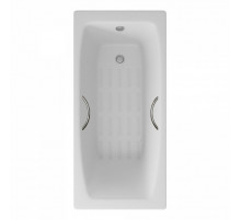 Ванна чугунная Delice Repos 150х70 с ручками и антискользящим покрытием DLR220507R-AS