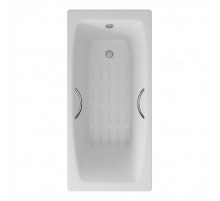 Ванна чугунная Delice Repos 170х70 с ручками и антискользящим покрытием DLR220508R-AS