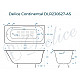 Ванна чугунная Delice Continental 180х80 с антискользящим покрытием DLR230627-AS